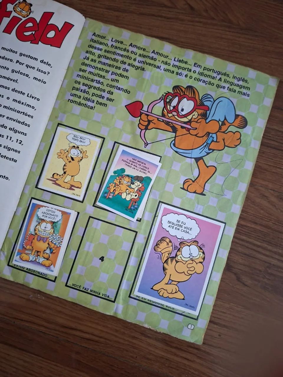 Álbum de Cartão Garfield - 1995 - Foto 3