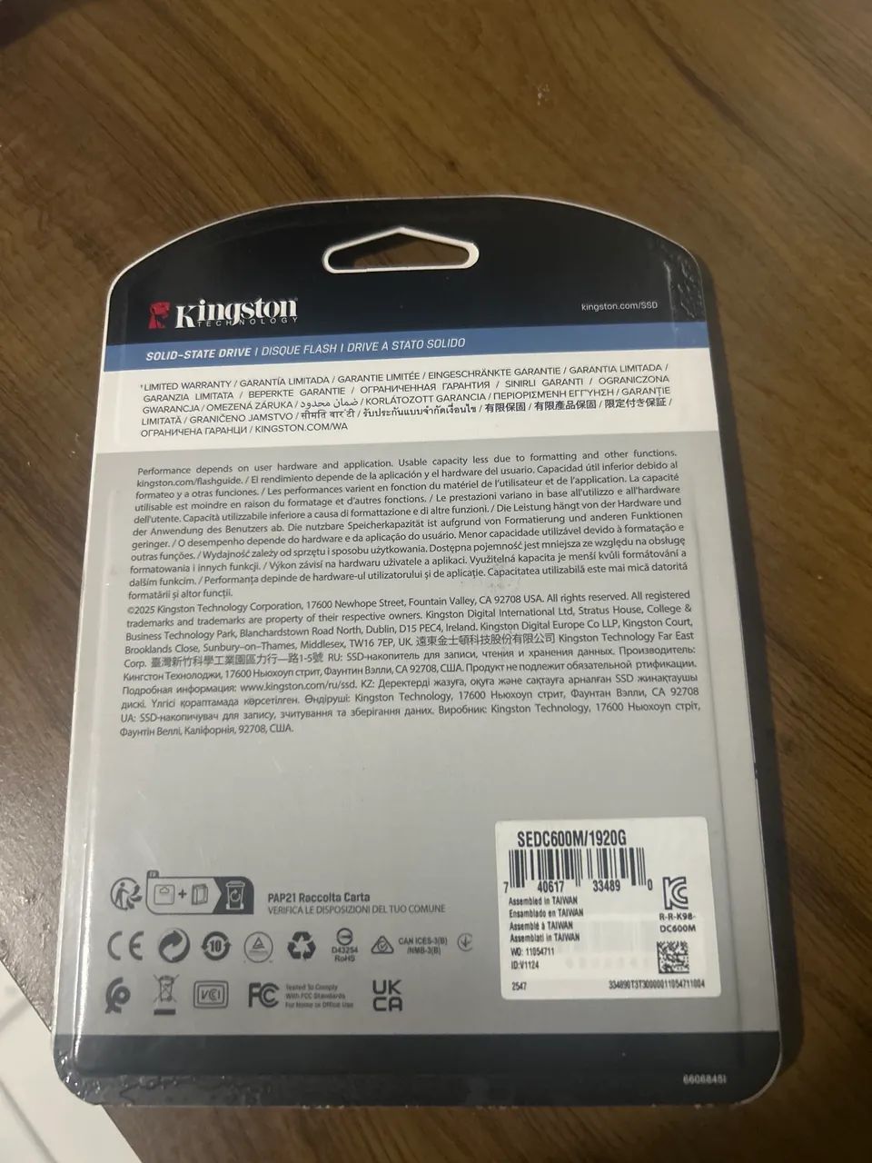 SSD Kingston DC600M Enterprise de 1.92TB - Foto 2