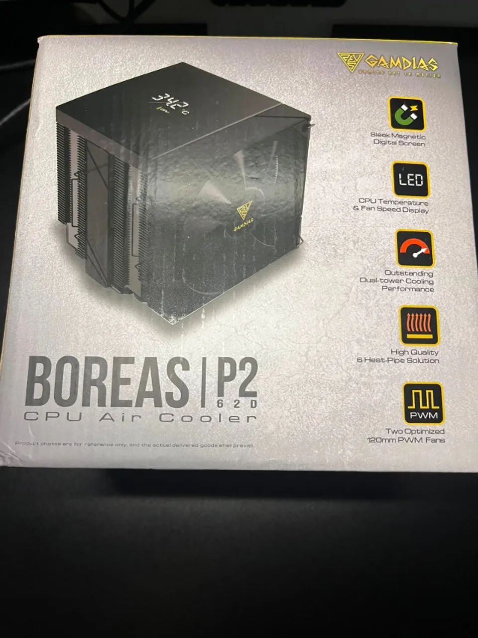 Cooler GAMDIAS BOREAS - Foto 3
