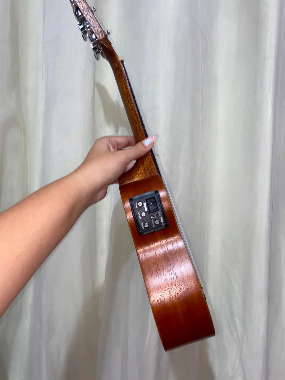 Ukulele Elétrico Soprano Shelby Su21m STNT - Foto 2
