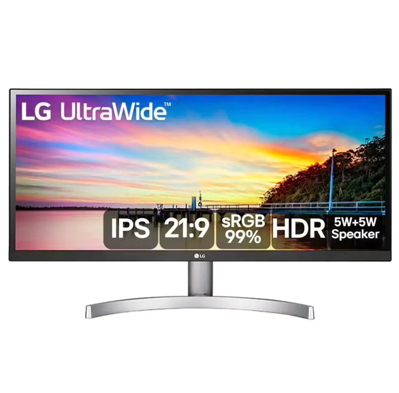 Monitor LG UltraWide 29" IPS Full HD (Modelo 29WK600-W) - Foto 3