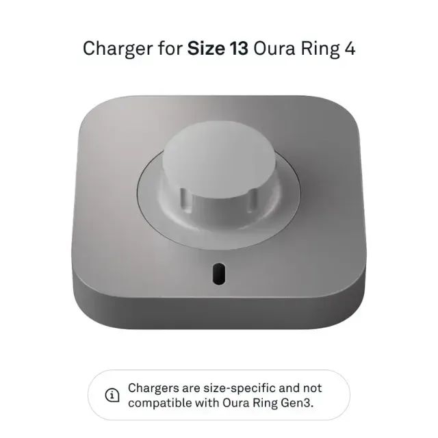 Anel Inteligente Oura Ring 4 Silver (Prata) - Tamanho 13   - Foto 2