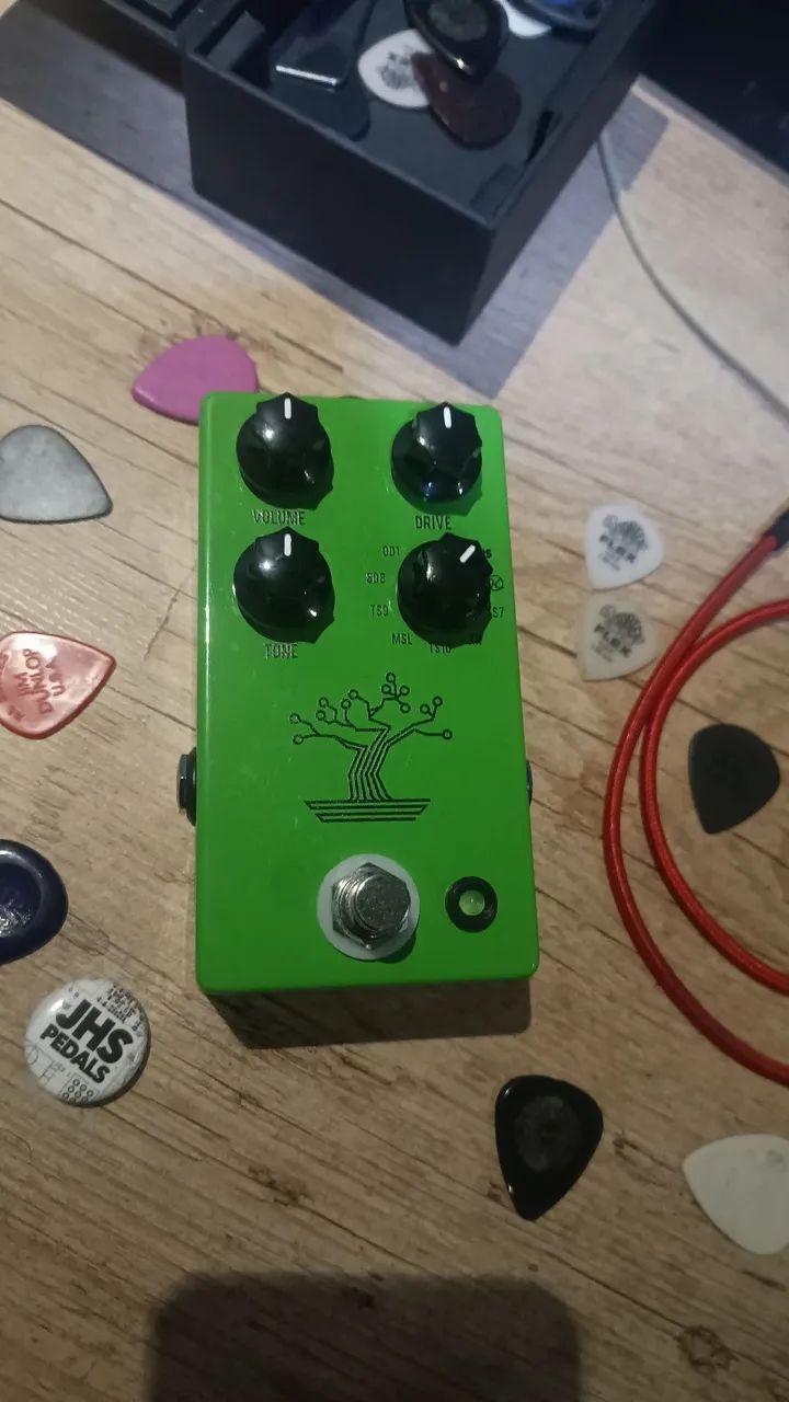 Jhs Bonsai overdrive tube screamer pedal de guitarra