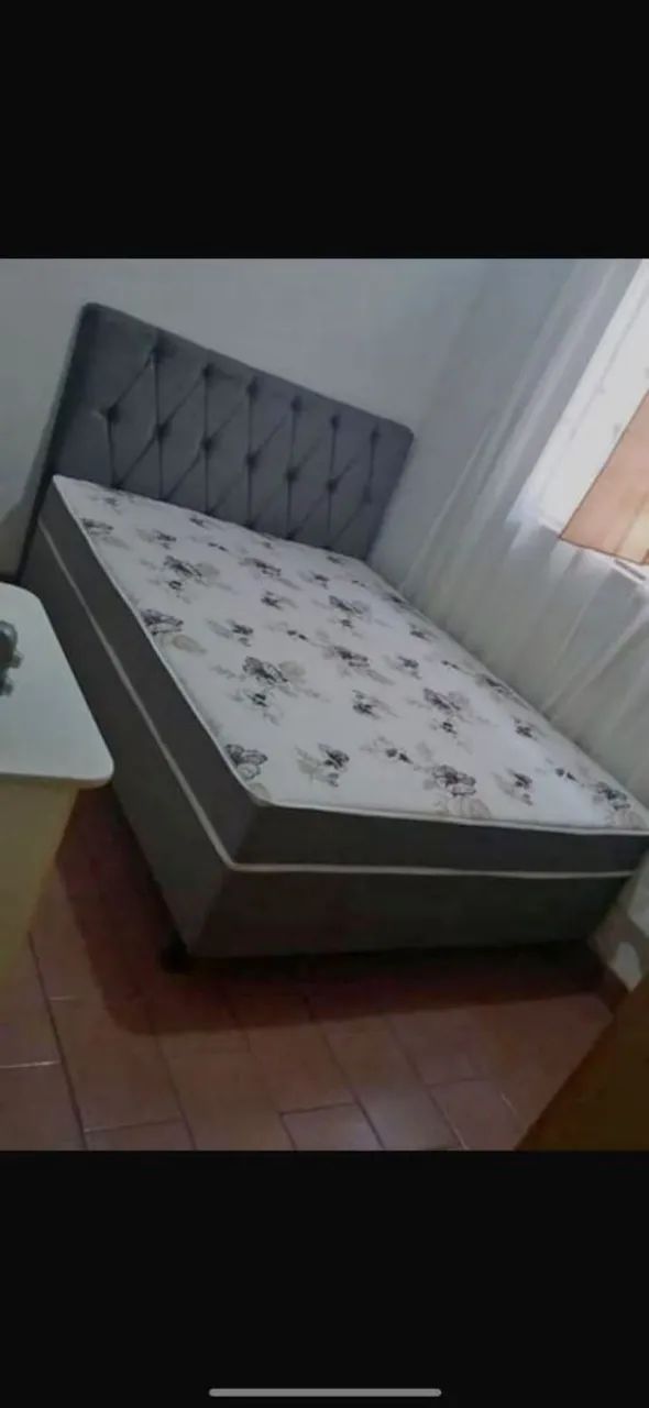Cama Queen nova com colchão de espuma D28  - Foto 5