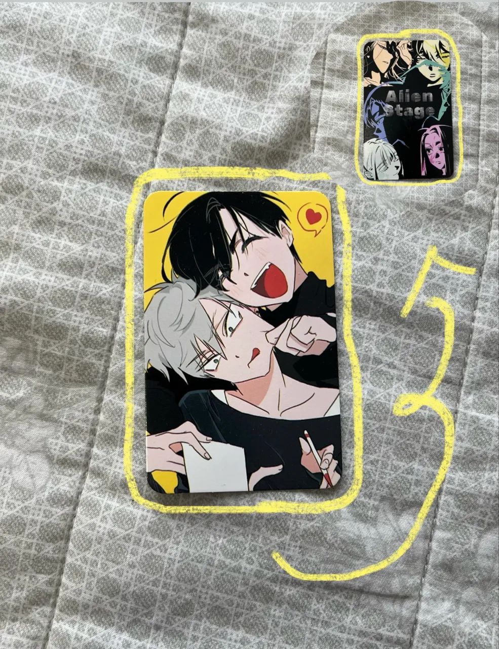 Photocard alien stage 