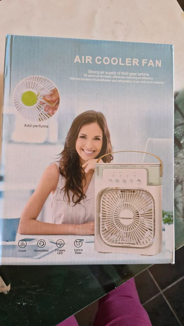 Purificador de ar com ventilador 