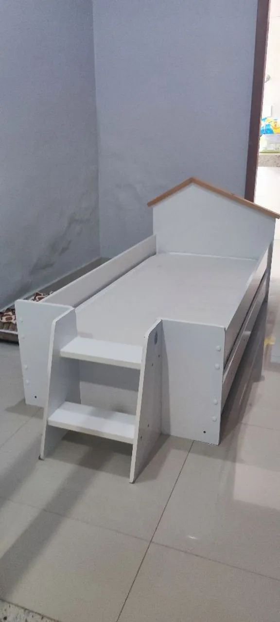 Cama infantil com colchão  - Foto 2