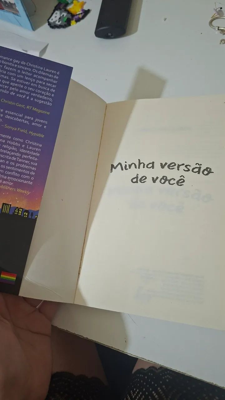 Minha versão de você - livro - Foto 3