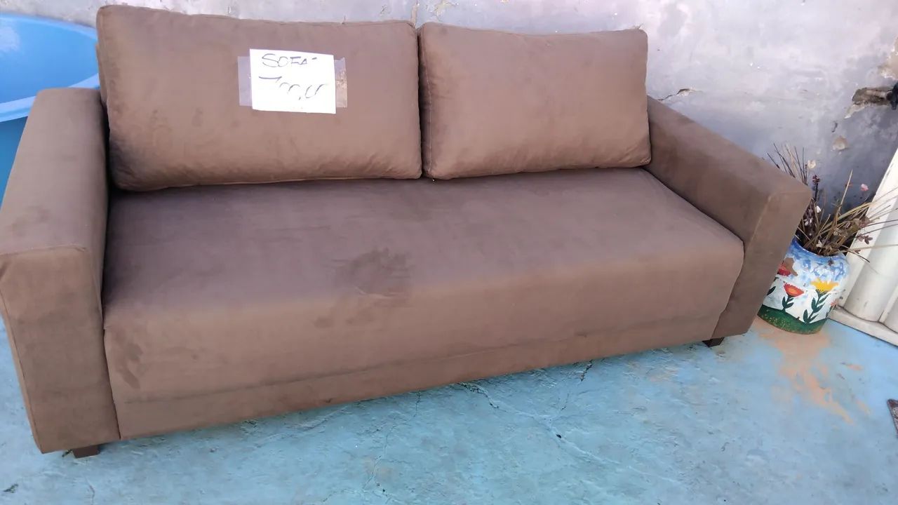 Sofa 3 lugares  ( aceita cartão  ) - Foto 4