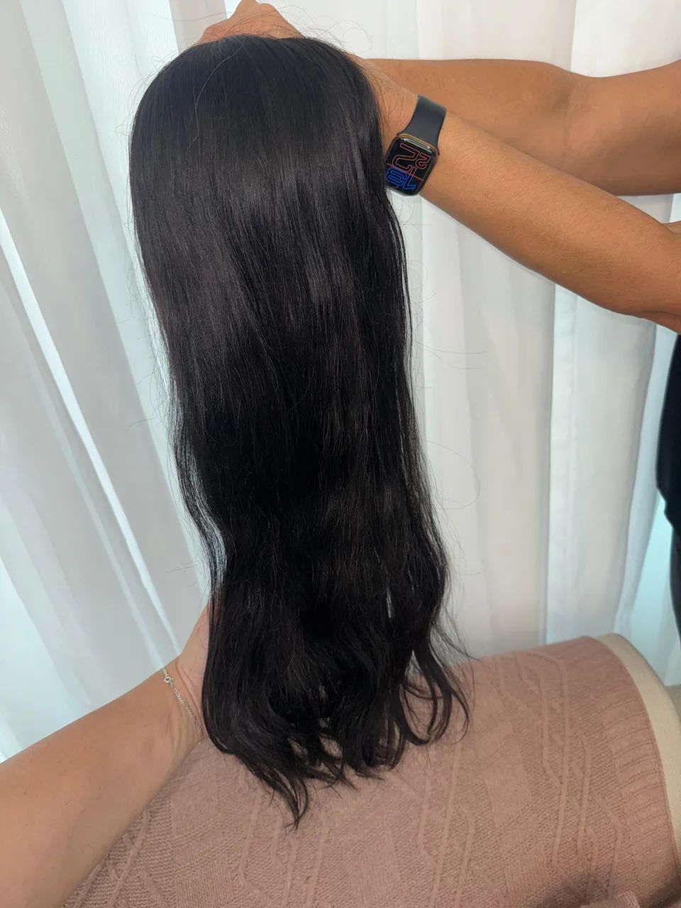 Cabelo Brasileiro 80cm - Foto 5