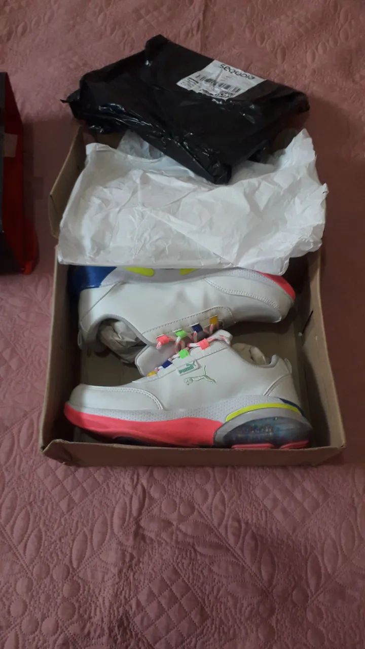 Tenis puma couro 36 top - Foto 3