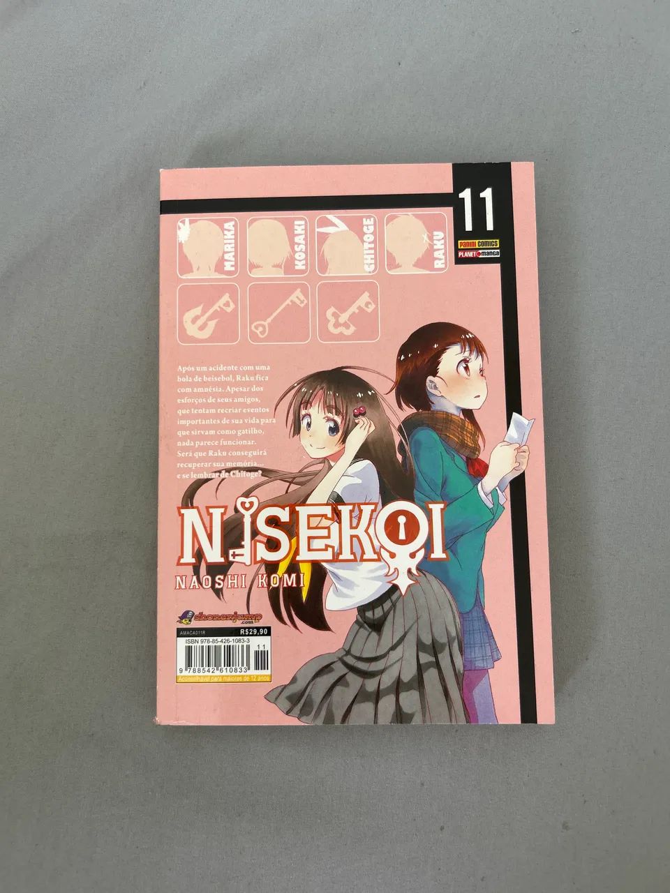 Mangá Nisekoi - VOL 11 - Foto 2