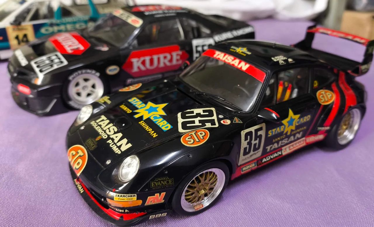 Réplica miniaturas 1/24 Nissan e porsche  - Foto 3