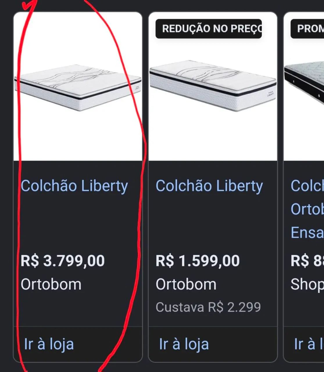 COLCHÃO LIBERTY ORTOBOM
