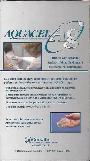 Fita VHS: Curativo com Atividade Antimicrobiana Prolongada -- Utilização em Queimados - Foto 2