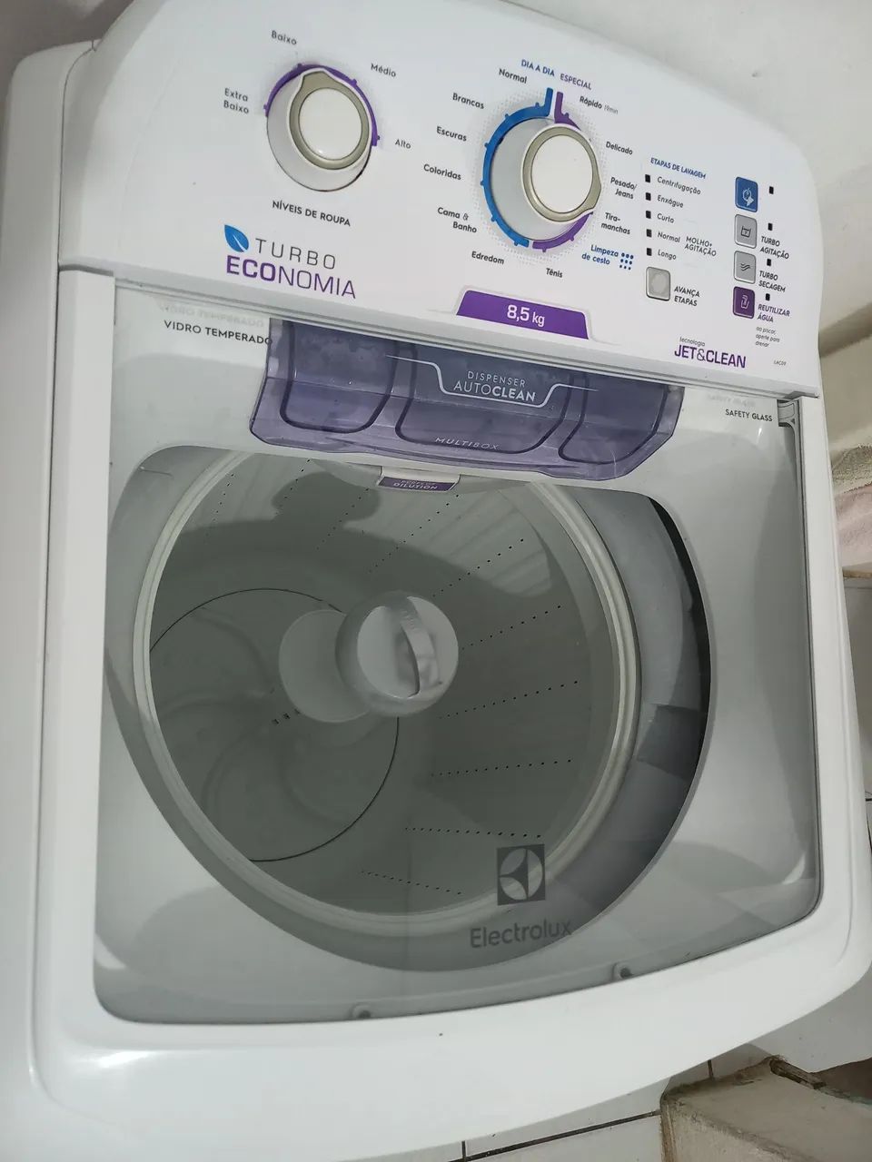 Máquina de lavar 8,5kg