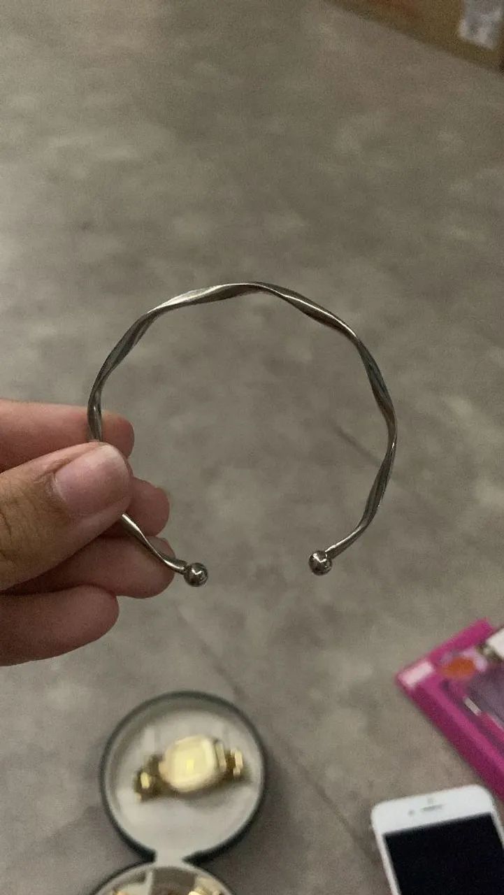 Vendo bracelete prata