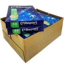 CAIXA DE PAPEL A4 REPORT