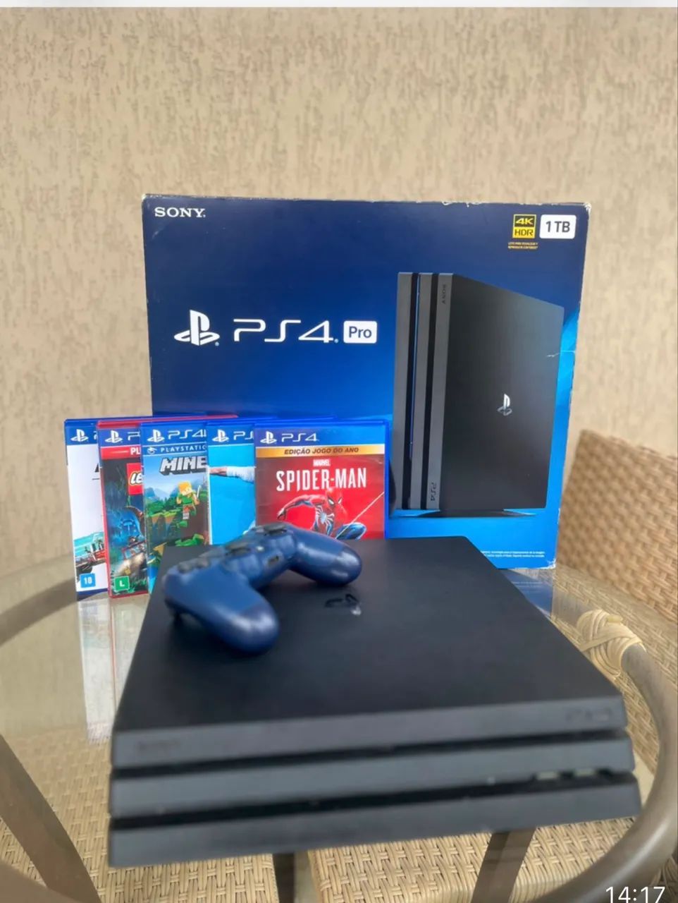 Ps4 com 7 jogos - Foto 2