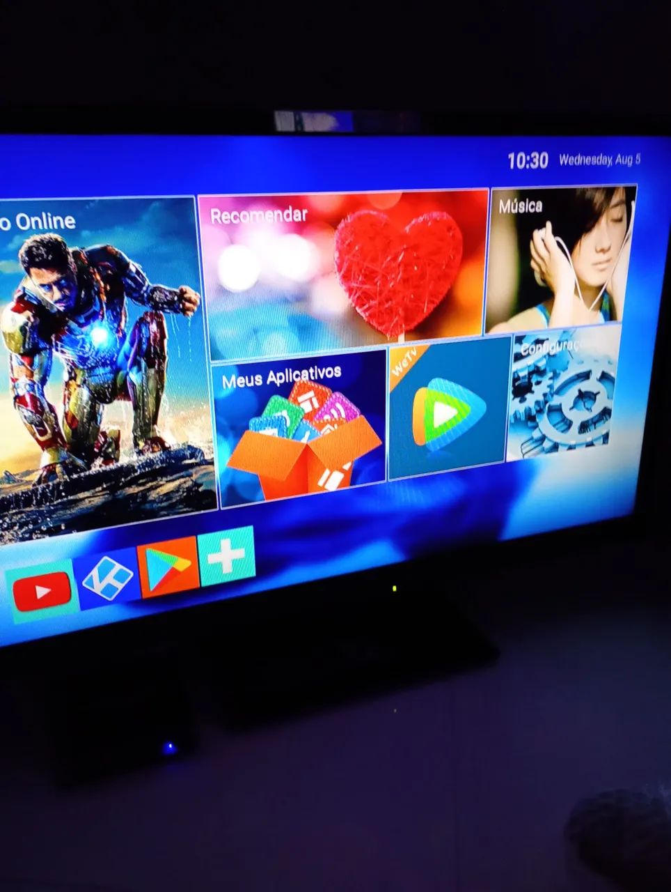 Tv 32 não smartv porém acompanha o conversor  - Foto 2