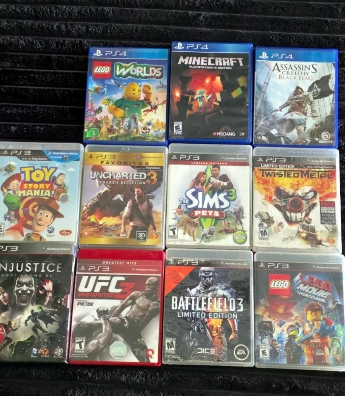 Jogos Ps3 e Ps4 apartir de 40 reais 