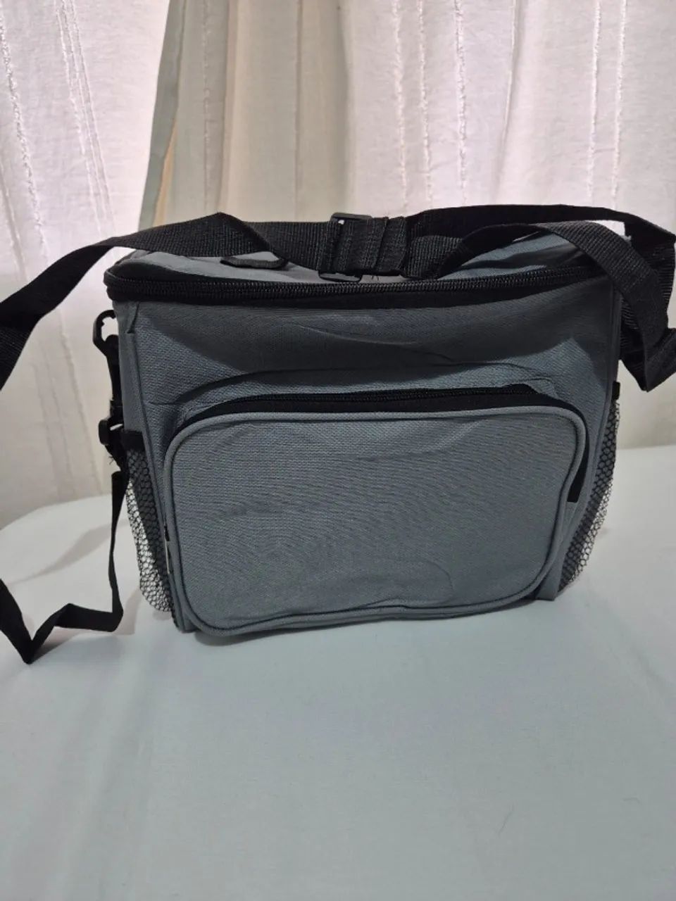 Bolsa térmica cinza nova - Foto 2