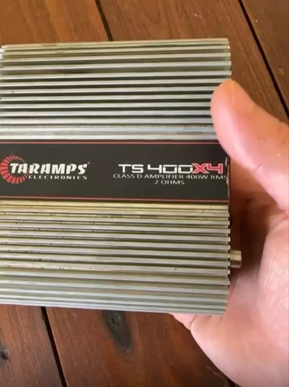 Amplificador taramps ts400x4 (conservado)!