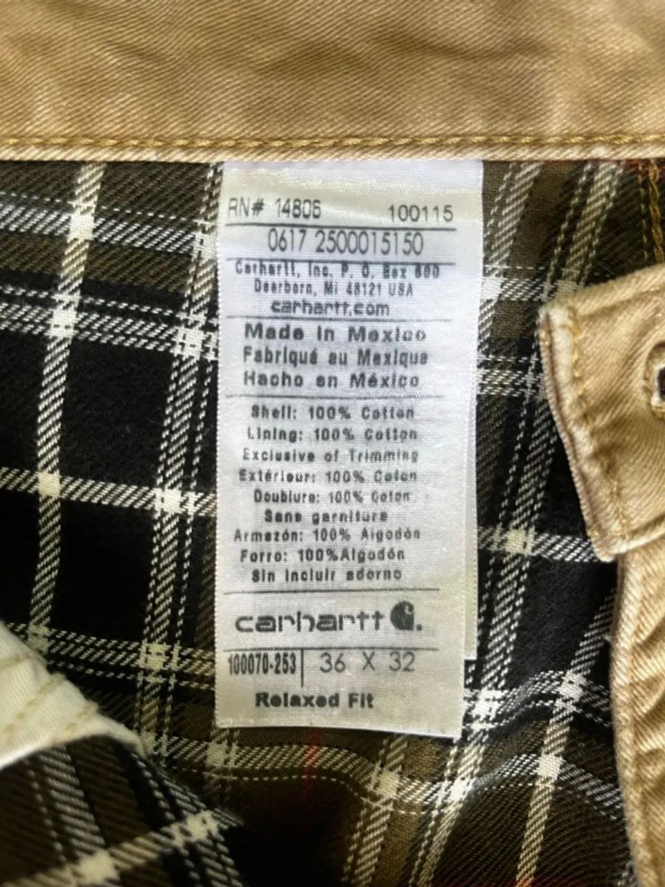 calça carhartt relaxed fit - Foto 3