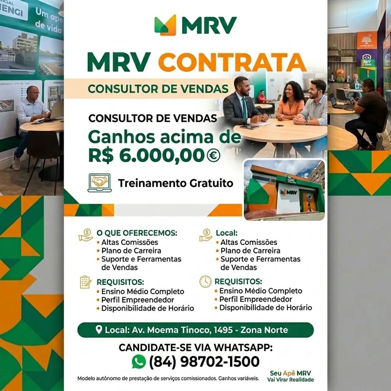 Vaga para corretor(a) de imóveis.  - Foto 2