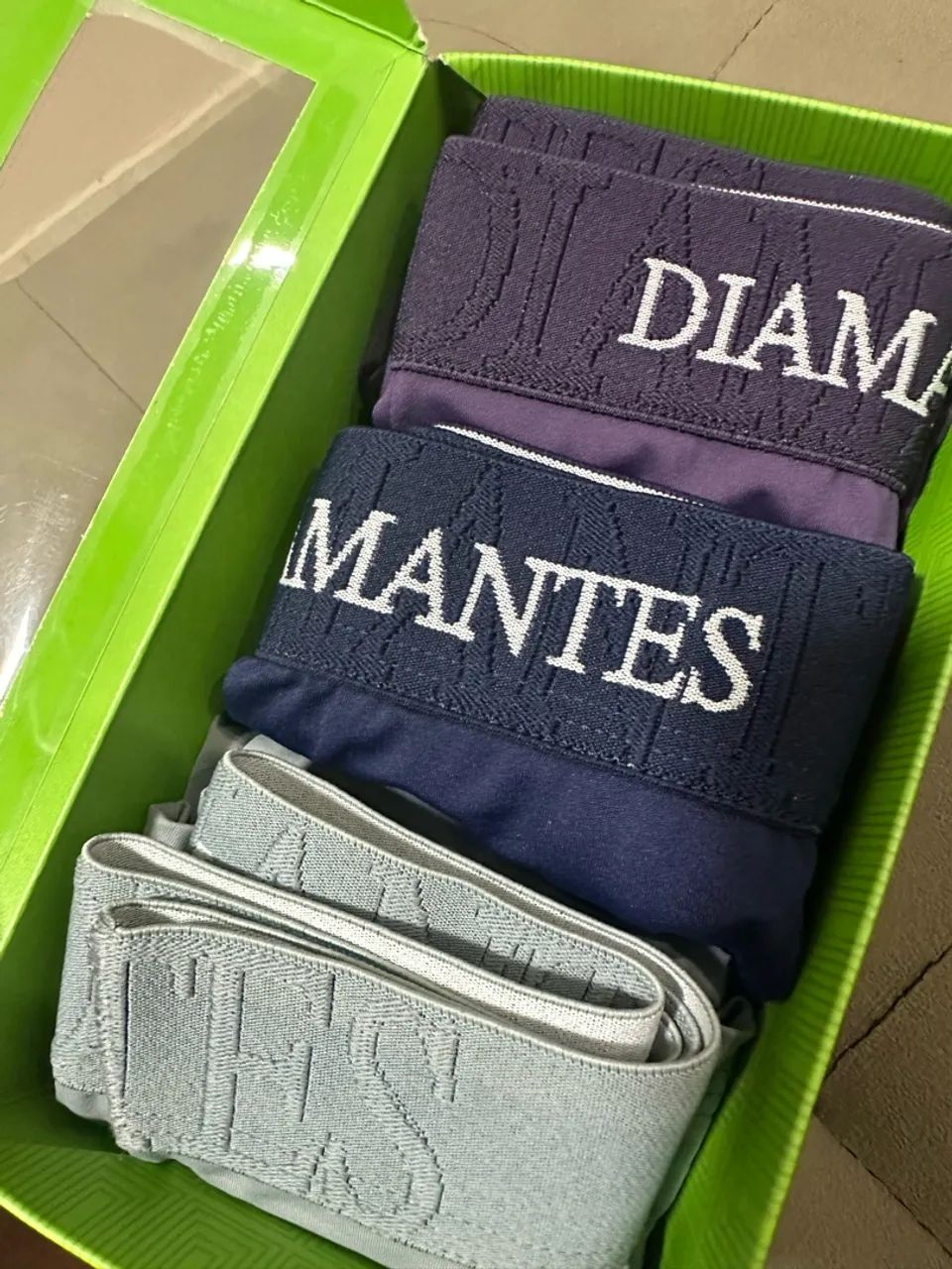 Kit cuecas diamante 