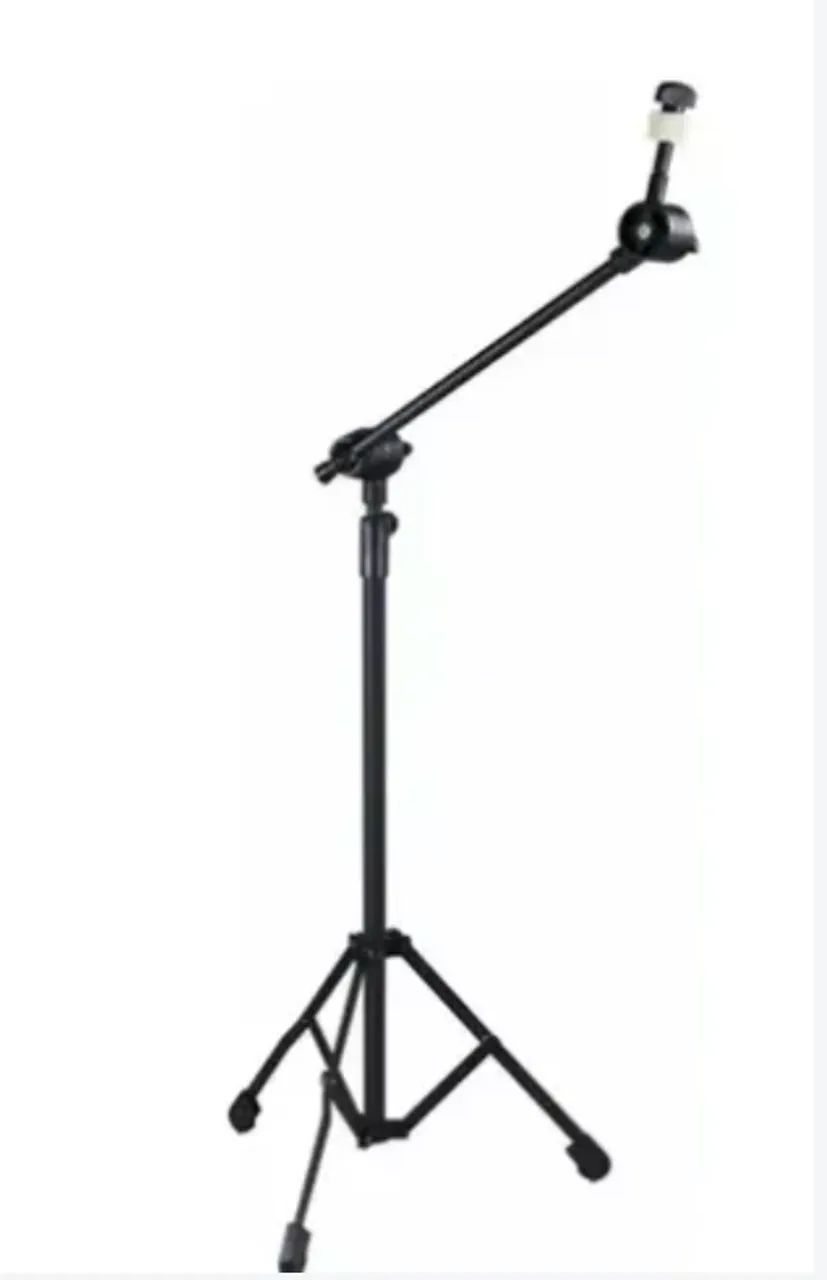 Pedestal Para Prato De Bateria Girafa Suporte Ask B12g - 7 DE SETEMBRO - Foto 2