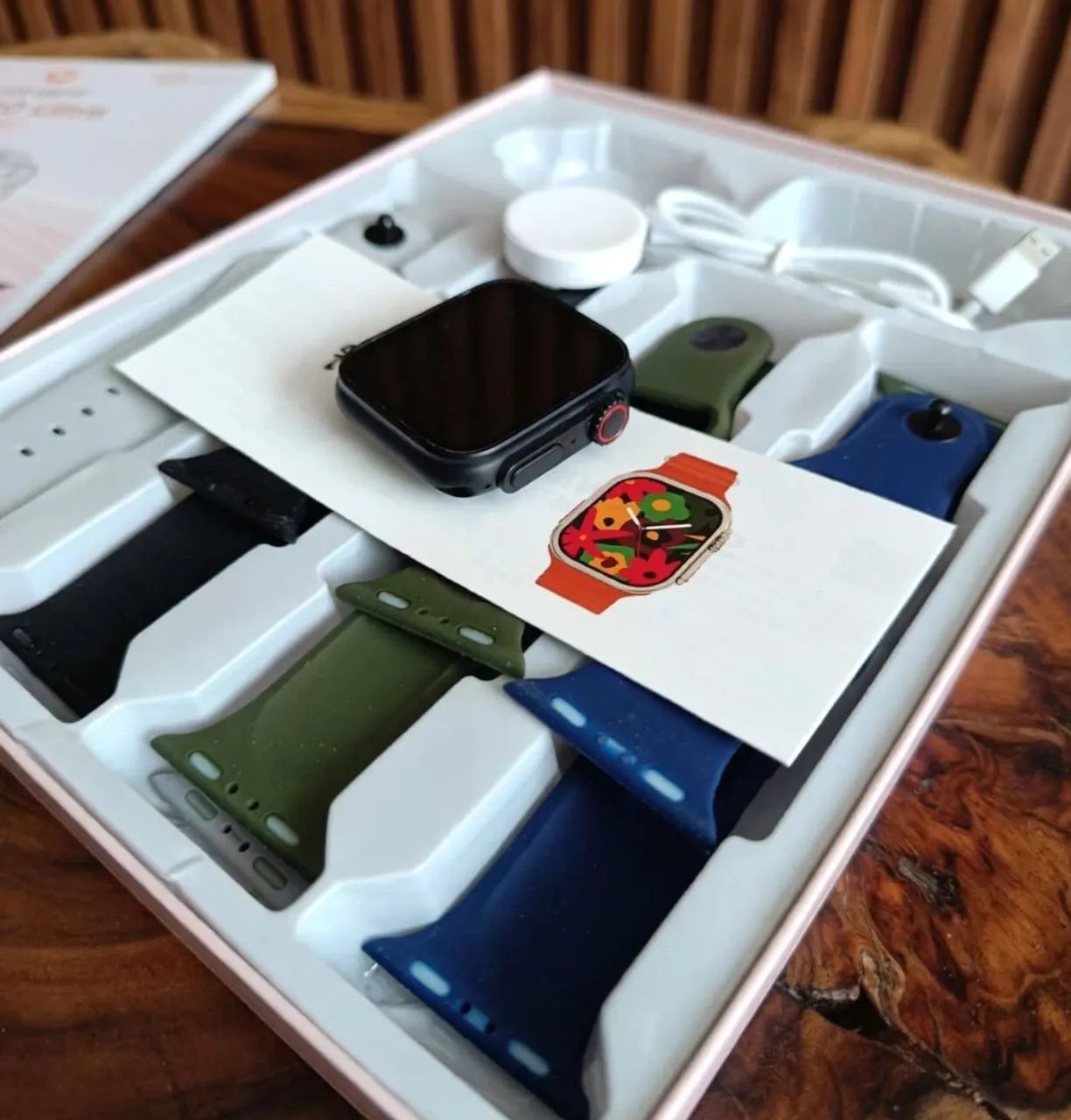 Smartwatch Laxasfit com 8 Pulseiras  - Foto 3