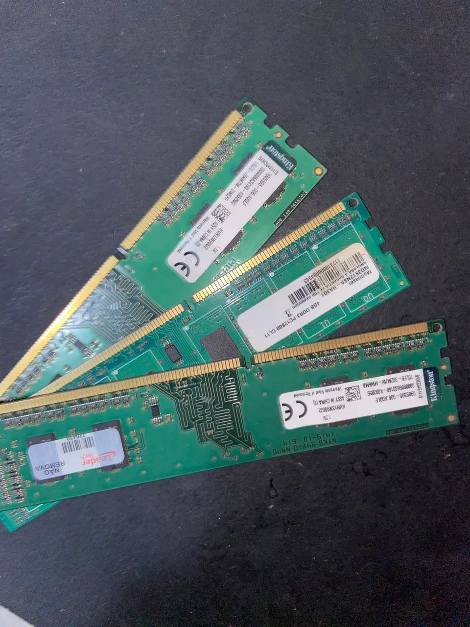 Kit 8GB RAM DDR3 - 3 Pentes Kingston + 4GB - Foto 2