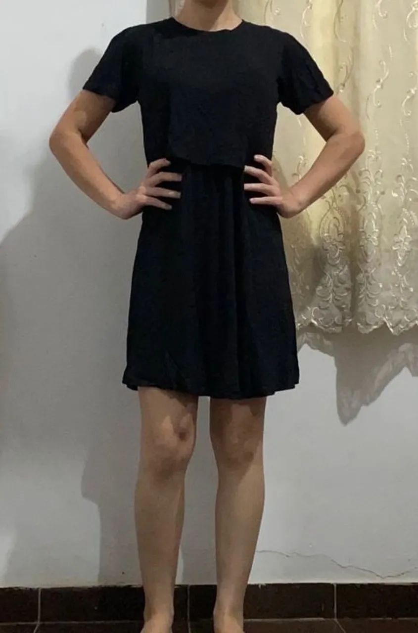 Kit 2 Vestidos Amamentação - Tam M - Foto 2