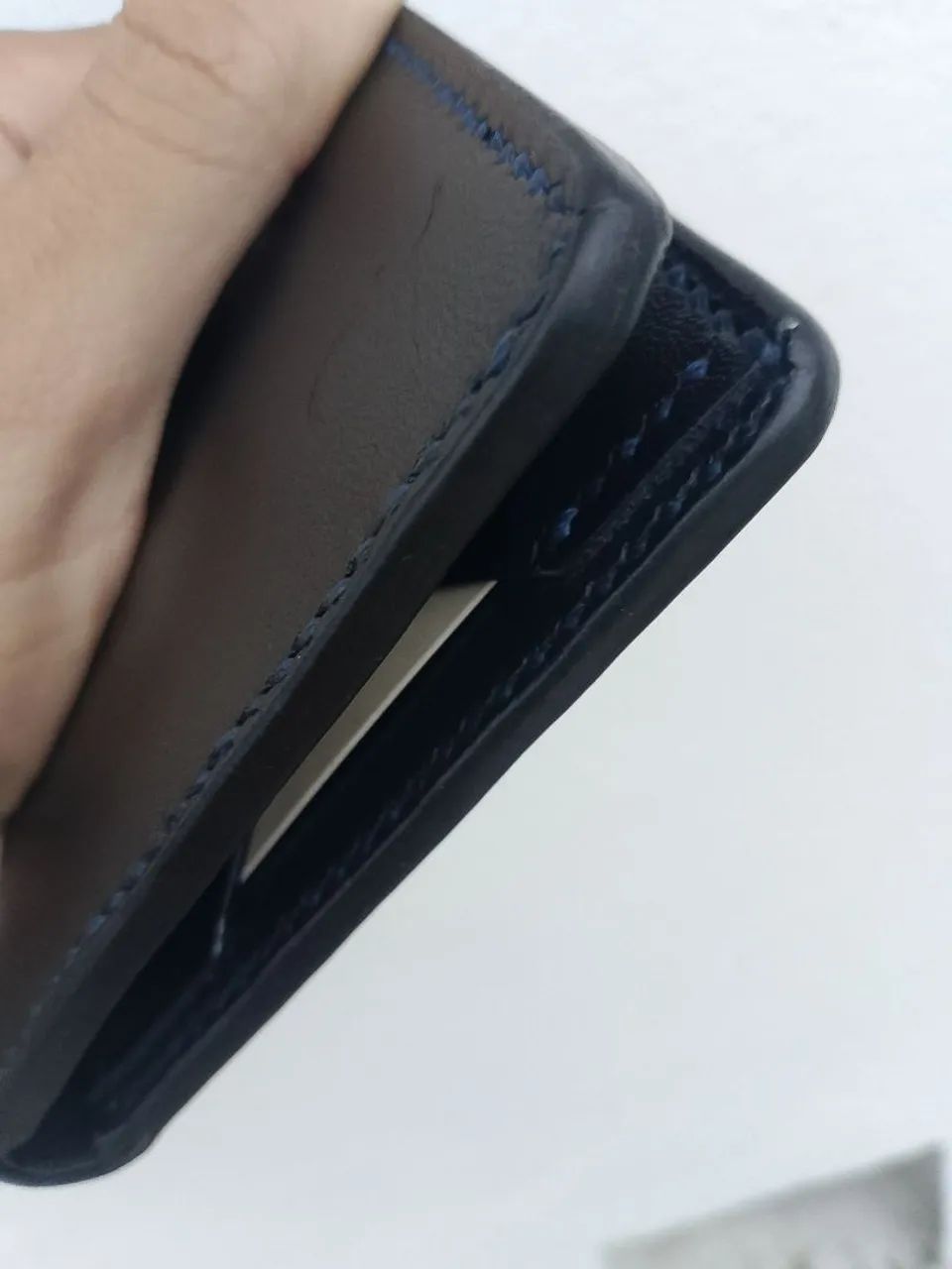 Carteira de couro legítimo  - Foto 3