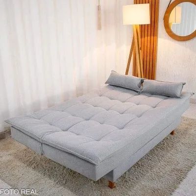 Sofá Cama Linho Larg. 1.80m Zara Clean rf43 - Foto 2
