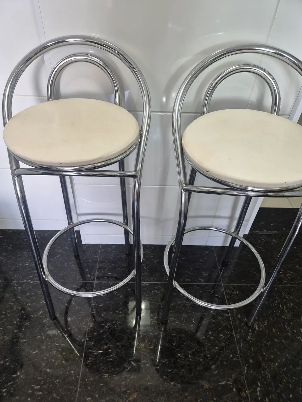 2x Banquetas de Alumínio  - Foto 2