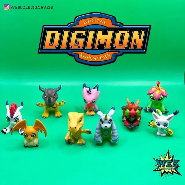 Digimon Adventure (9 digimons)
