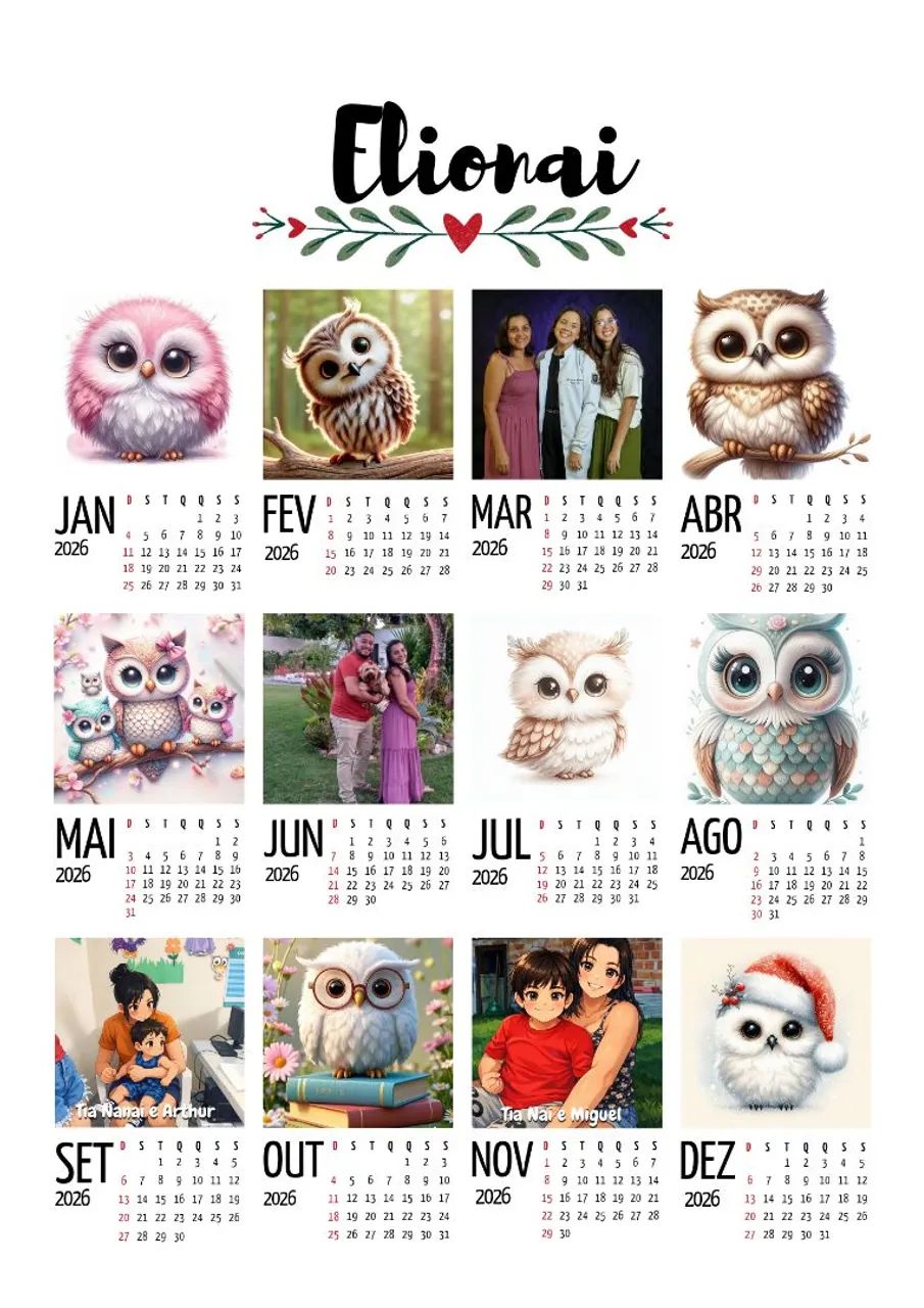 Calendario personalizado  - Foto 2