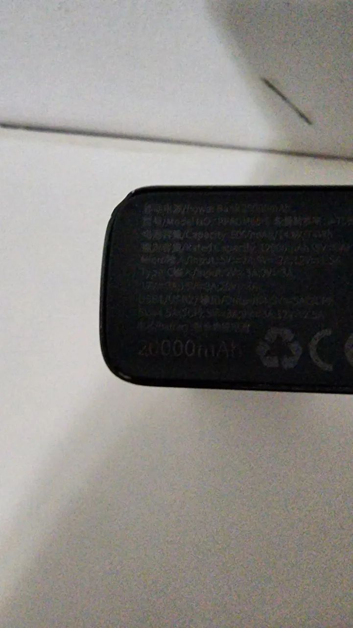 Powerbank baseus 20000 mah, 65w - Foto 4