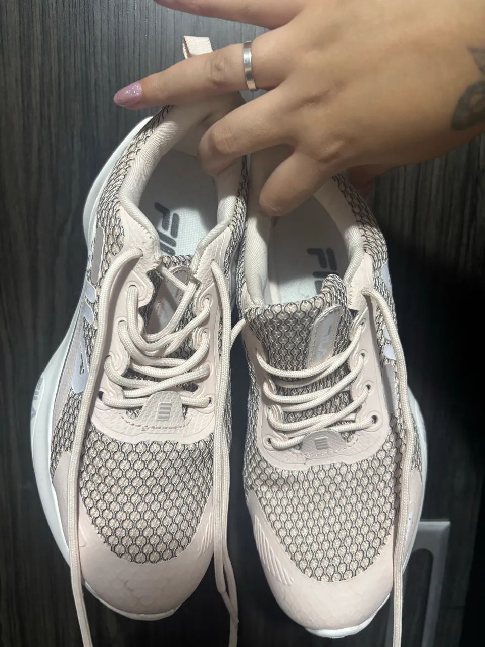 Tênis fila lite progress 35 rosa 