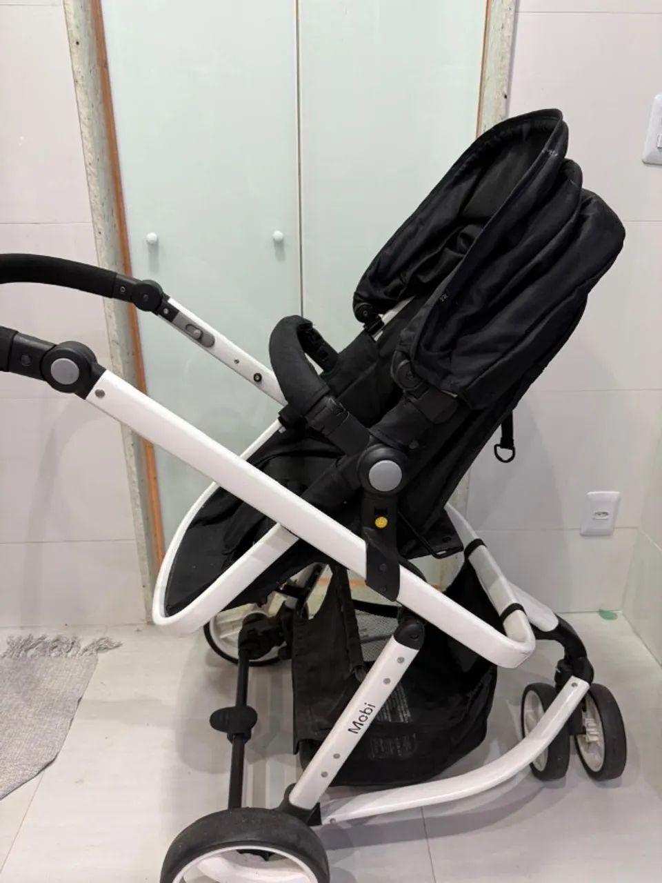 carrinho de bebê + bebê conforto  - Foto 4