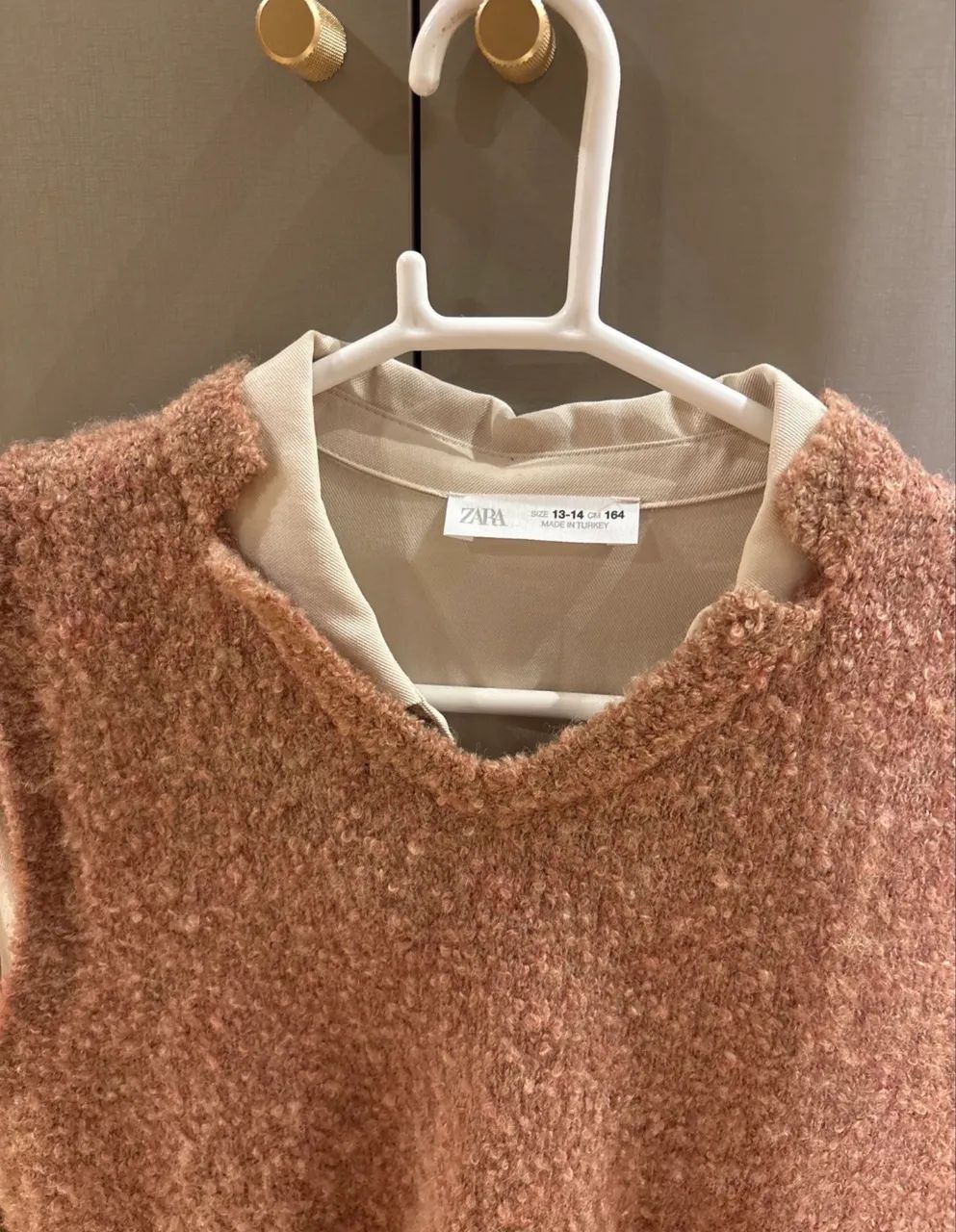 Conjunto vestido e colete Zara  - Foto 3
