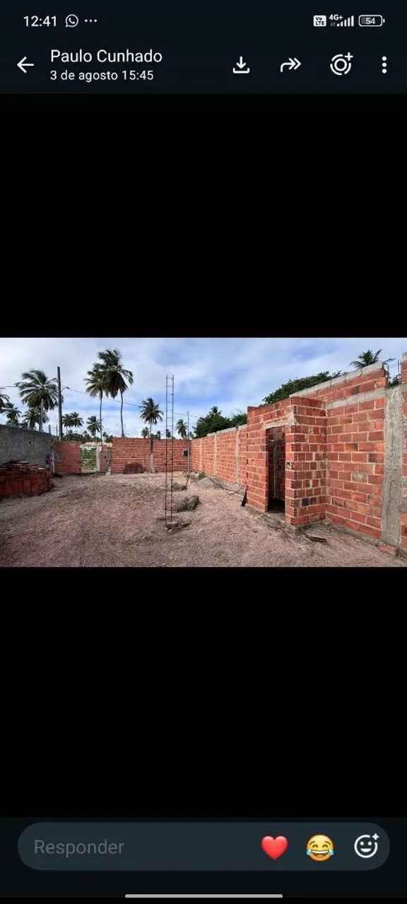 Vendo ou troco este terreno medindo 10 x 25 com construção *59 - Foto 3