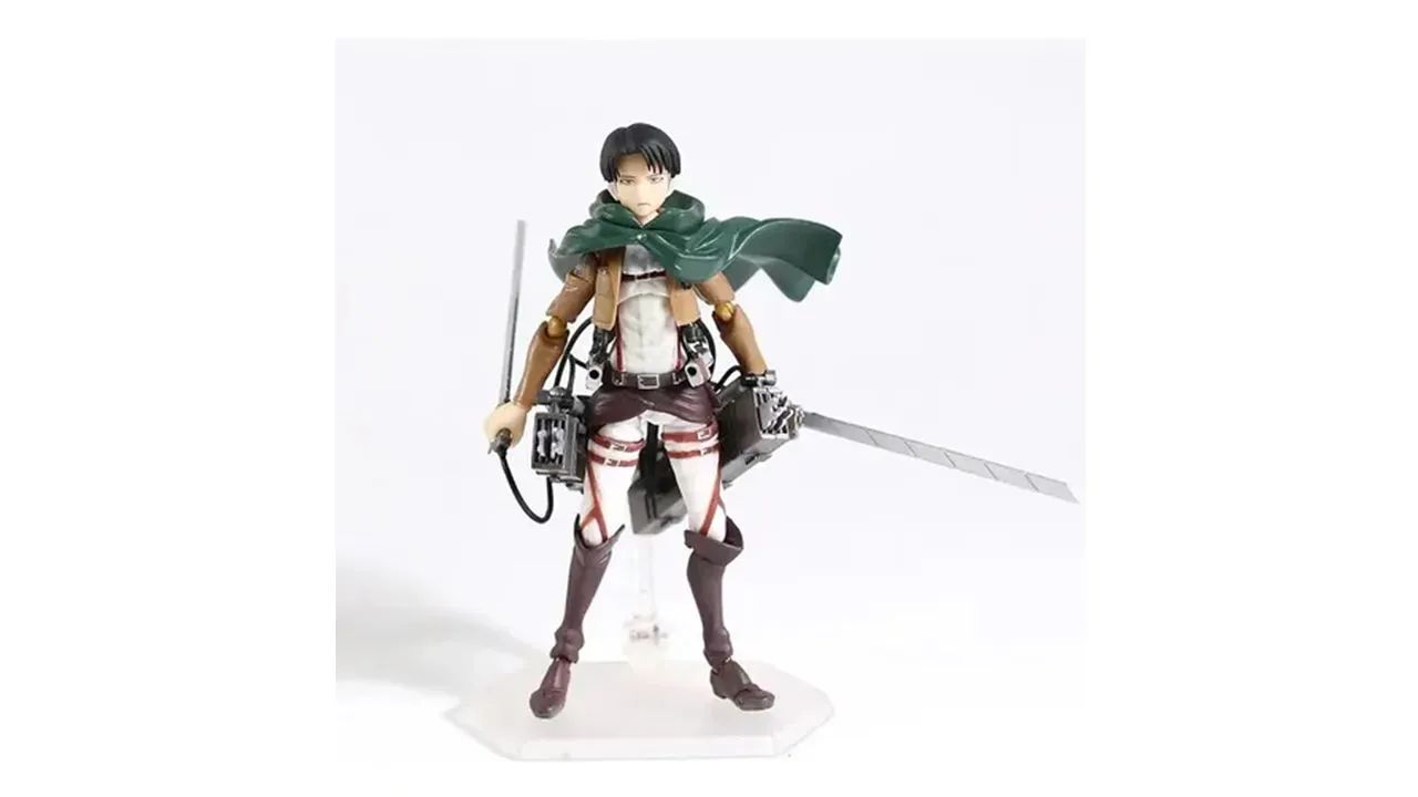 Action figure Levi Ackerman Figma 213 - Coleção Attack on Titan - Foto 2