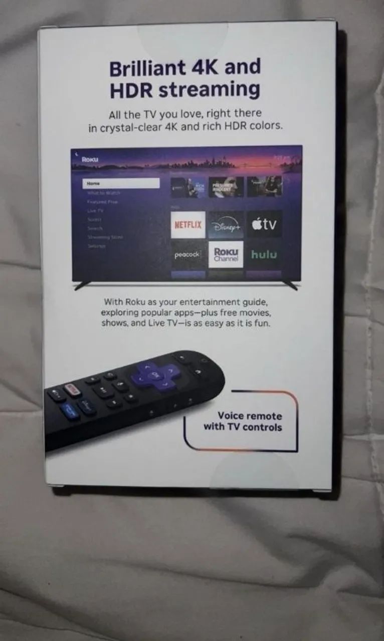 Roku Streaming Stick 4K 2025 - Seminovo<br> - Foto 4