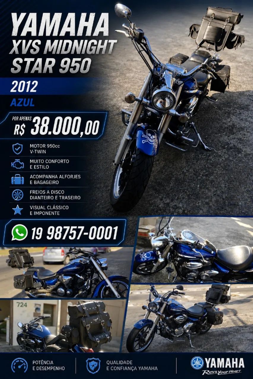 XVS MIDNIGHT STAR 950