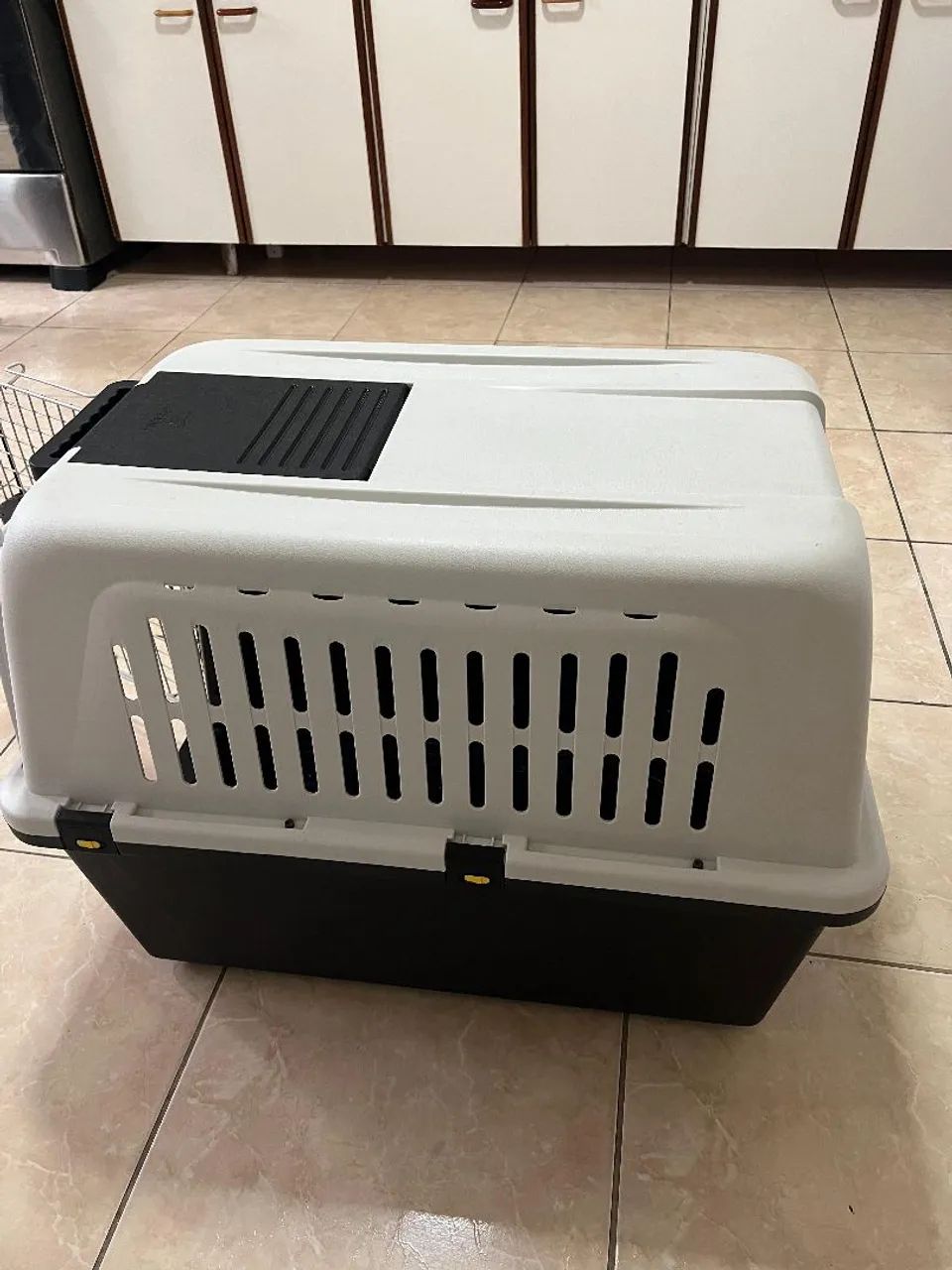 Caixa de transporte para cachorro de médio porte - Foto 4
