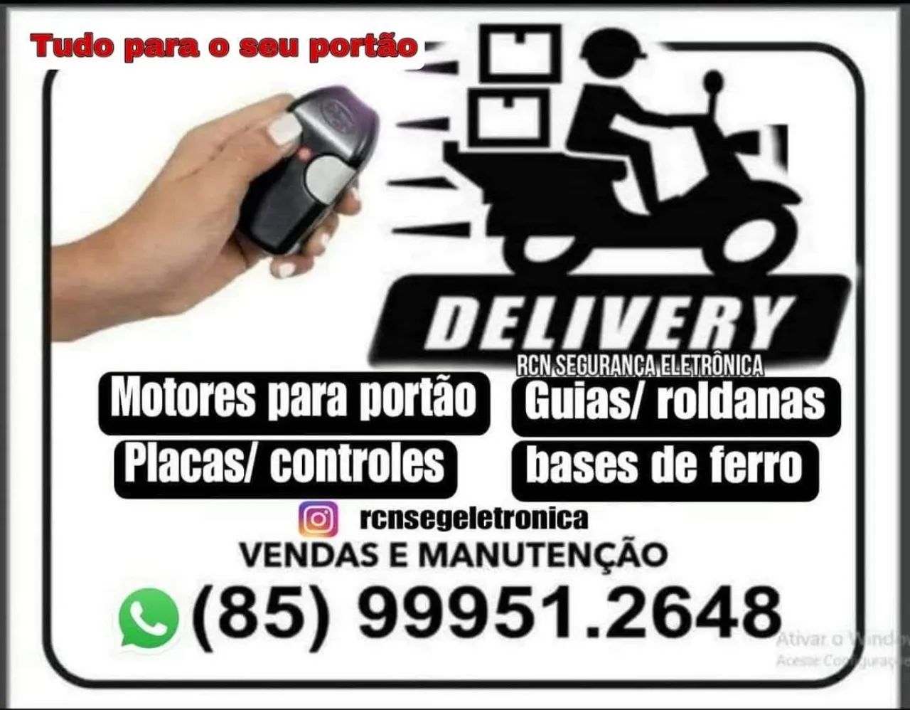 KIT MOTOR PORTÃO 