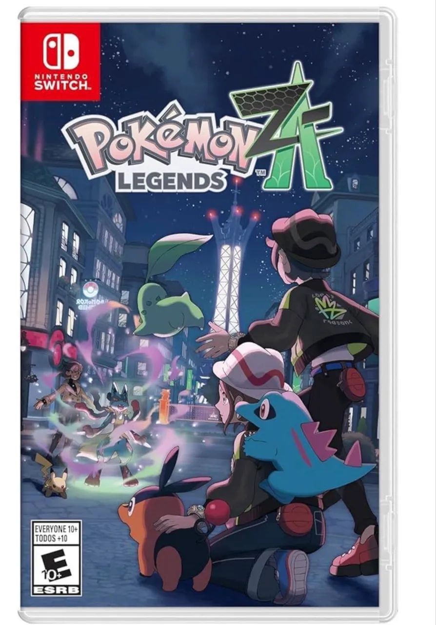 Pokémon Legends: Z-A Nintendo Switch (LACRADO) - Jogos de Vídeo